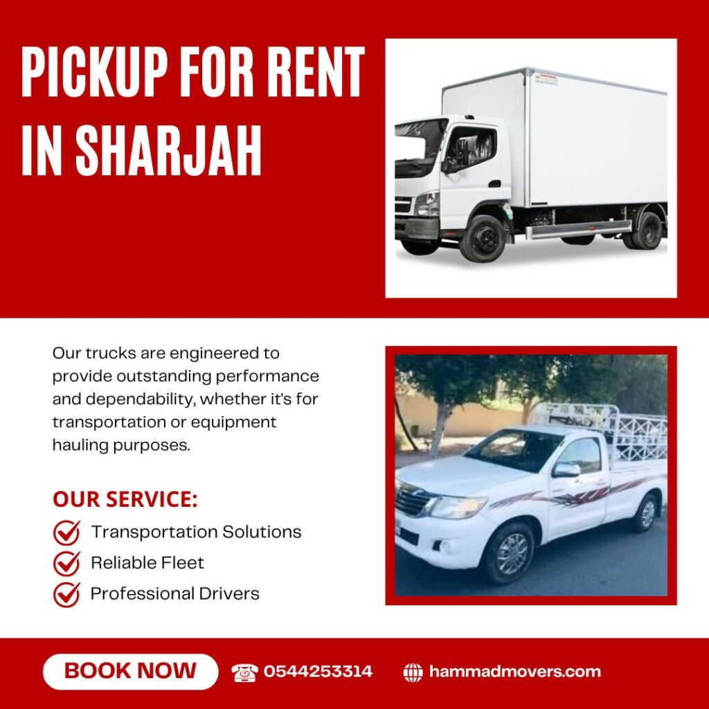 Pickup for Rent in Sharjah