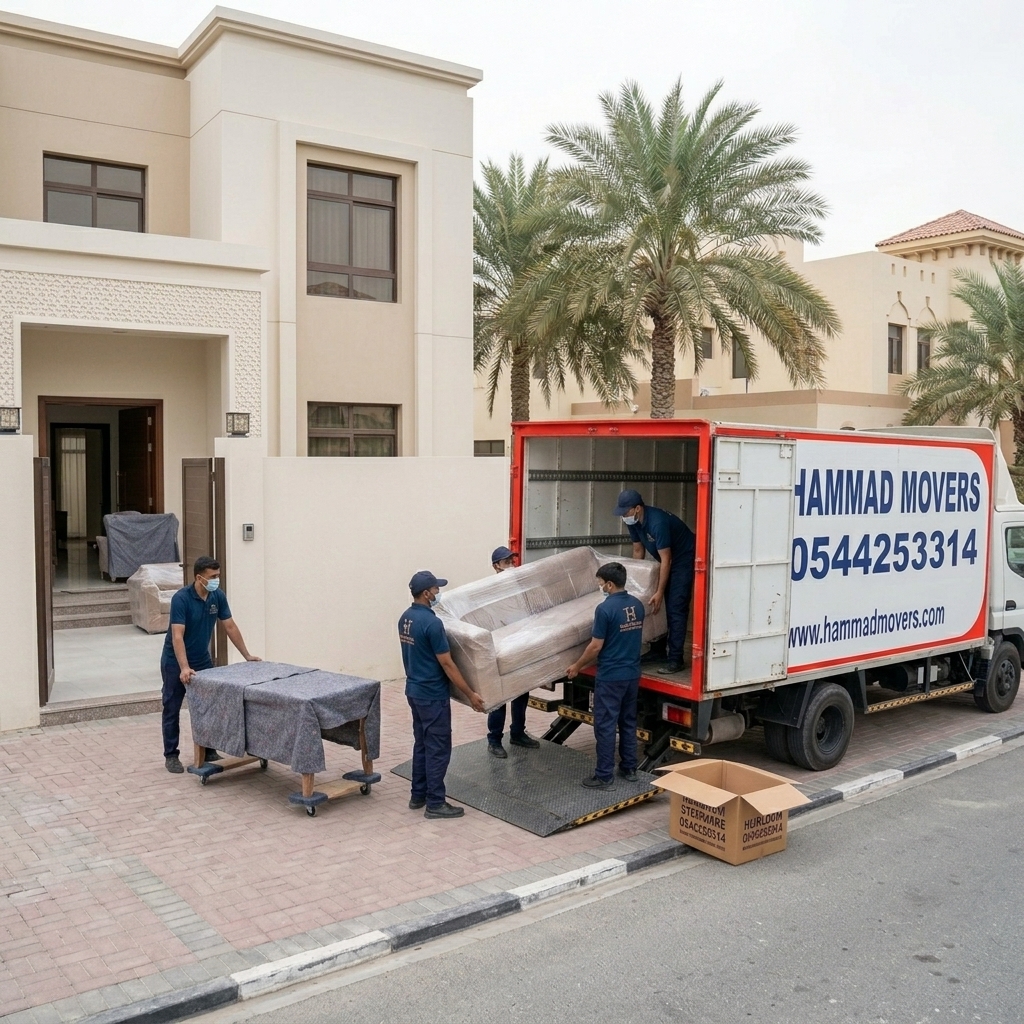 Professional Furniture Movers in Sharjah Dismantling and Packing Furniture